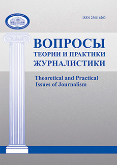 Вопросы теории и практики журналистики